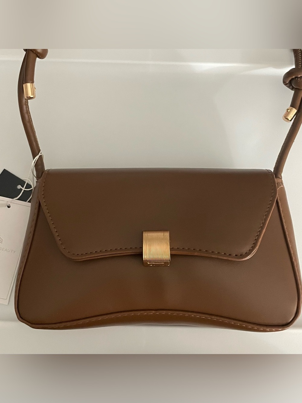 Redefine Beauty Co. Sienna Mini Shoulder Bag-Brown